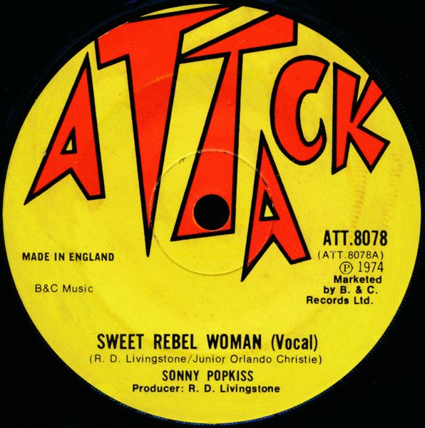 ・アーティスト Sonny Popkiss ・タイトル Sweet Rebel Woman ・レーベル・型番 Attack (7) ATT8078 ・フォーマット 7インチレコード ・コンディション(盤) 良い (VG+) ・コンディション(ジャケット) プレインカバー（元ジャケット／カバー無し） ・コンディション(帯) オビなし ・特記事項 サンプル画像です。実際の商品の画像ではありません 商品写真はバーコード/カタログ番号に対応したサンプル画像ですので、お送りする商品の画像ではありません。帯やライナーなどの付属品は、特記事項に記載されている場合のみ含まれます。プロモやカラーレコードなどの仕様についても、該当する場合のみ特記事項に記載しています。 【ご購入前に必ずご確認ください】 ・本店サイト(www.recordcity.jp)とは価格、送料が違います ・本店サイト、その他支店のオーダーとは同梱発送できません ・注文確定後に別の注文を頂いた場合、注文同士の同梱は致しかねます。 ・別倉庫から発送しているため、店頭受け渡しは対応しておりません ・一部商品は他の通販サイトでも販売しているため、ご注文のタイミングによっては商品のご用意ができない場合がございます。 ・土日祝日はお休みです 金曜・祝前日9時以降のご連絡またはご入金は、返答または発送が週明け・祝日明けに順次対応となります。 ・ご購入後のキャンセル不可 ご購入後のキャンセルはいかなる理由においてもお受けできません。ご了承の上、ご購入くださいませ。 ・日本郵便(ゆうパック/ゆうメール)によるお届けになります。 ・中古品であることをご理解ください 当ストアでは中古商品を主に販売しております。中古品であることをご理解の上ご購入ください。また、一部商品はRecordCityオンラインストアで試聴可能です。 ・返品について お客様のご都合による返品は一切承っておりません。 表記の内容と実際の商品に相違がある場合、また針飛び等で返品・返金をご希望される場合は、商品の到着後1週間以内にご連絡ください。商品の返送をこちらで確認後、キャンセル・返金を行います。 コンディションVG以下の商品は返品できません。プレイに影響のない表面のこすれ傷、プレス起因のノイズ盤は返品の対象外です。 【コンディション表記】 ・ほぼ新品(M-)(Like New) 完全な新品。未使用。当店ではほぼ使用しません ・非常に良い(EX)(Excellent) 中古盤として美品な状態。わずかな経年を感じるものの傷みを感じさせない、当店基準で最高の状態 ・良い(VG+)(Very Good Plus) 丁寧に扱われた中古品で、軽い使用感がみられる。 ・可(VG)(Acceptable) 使い込まれた中古品で、「良い」よりもさらに使用感がみられる。 ・悪い(VG-)(Bad) 状態が悪いアイテム。使用の保障はなく、再生不可、針飛び、目立つノイズがあるかもしれない。状態によるクレーム不可。返品不可。 ・非常に悪い(G)(Very Bad) 「悪い」よりさらに状態が悪いアイテム。使用の保障はなく、再生不可、針飛び、目立つノイズがあるかもしれない。状態によるクレーム不可。返品不可。 ・ジャンク(Fair)(Junk/Fair) 割れている、反っている、水ダメージがある、カビ、ジャケットが分離している、ひどい書き込み、ひどい擦れなど最低の状態。使用の保障はなく、再生不可、針飛び、目立つノイズがあるかもしれない。状態によるクレーム不可。返品不可。 ・ジャンク(Poor)(Junk/Poor) 割れている、反っている、水ダメージがある、カビ、ジャケットが分離している、ひどい書き込み、ひどい擦れなど最低の状態。使用の保障はなく、再生不可、針飛び、目立つノイズがあるかもしれない。状態によるクレーム不可。返品不可。