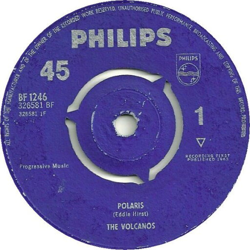 【中古】英7” Volcanos Polaris BF1246 Philips /00080 【中古】英7” Volcanos Polaris BF1246 Philips /00080