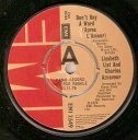【中古】英7” Liesbeth List & Charles Aznavo Dont Say A Word (Apres Lamour) EMI2549PRO...
