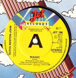 【中古】英7” Olivia Newton-John Magic JET196PROMO Jet Records プロモ /00080 【中古】英7” Olivia Newton-John Magic JET196PROMO Jet Records プロモ /00080