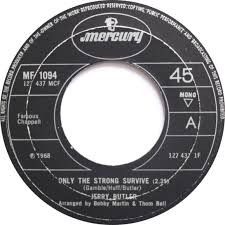 【中古】英7” Jerry Butler Only The Strong Survive MF1094 Mercury /00080