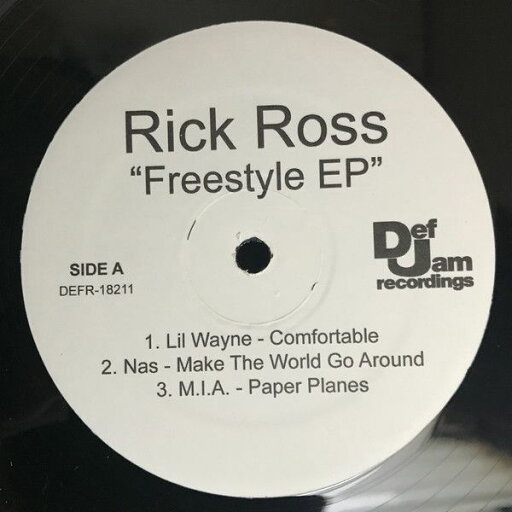 【中古】米12” Rick Ross Freestyle EP DEFR18211 Def Jam Recordings /00250 【中古】米12” Rick Ross Freestyle EP DEFR18211 Def Jam Recordings /00250