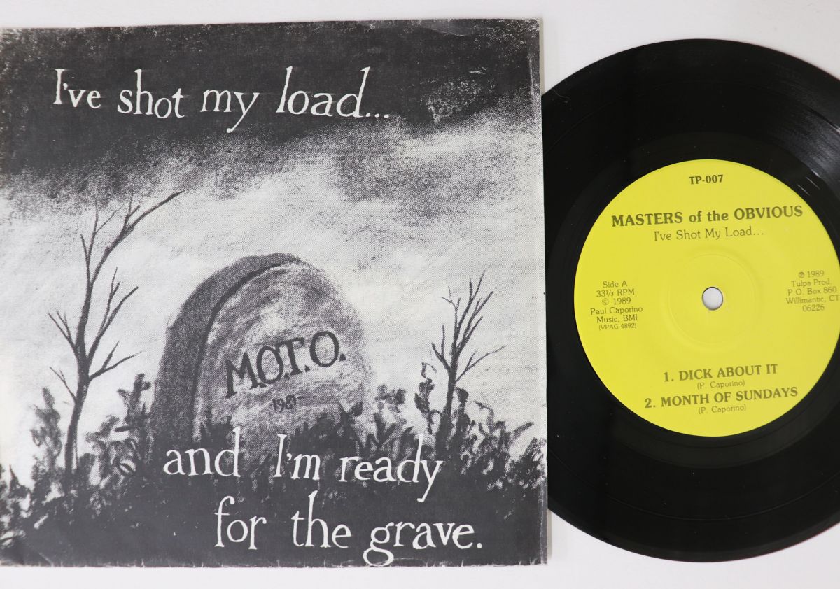 【中古】米7” Tulpa Productions Ive Shot My Load ... And Im Ready For The Grave TP007 TULPA PRODUCTIONS /00080