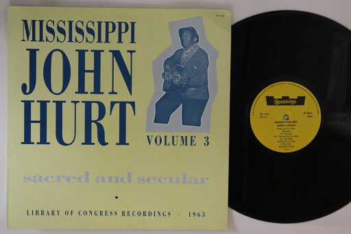 【中古】英LP Mississippi John Hurt Volume 3 : Sacred And Secular HT320 HERITAGE /00260 【中古】英LP Mississippi John Hurt Volume 3 : Sacred And Secular HT320 HERITAGE /00260