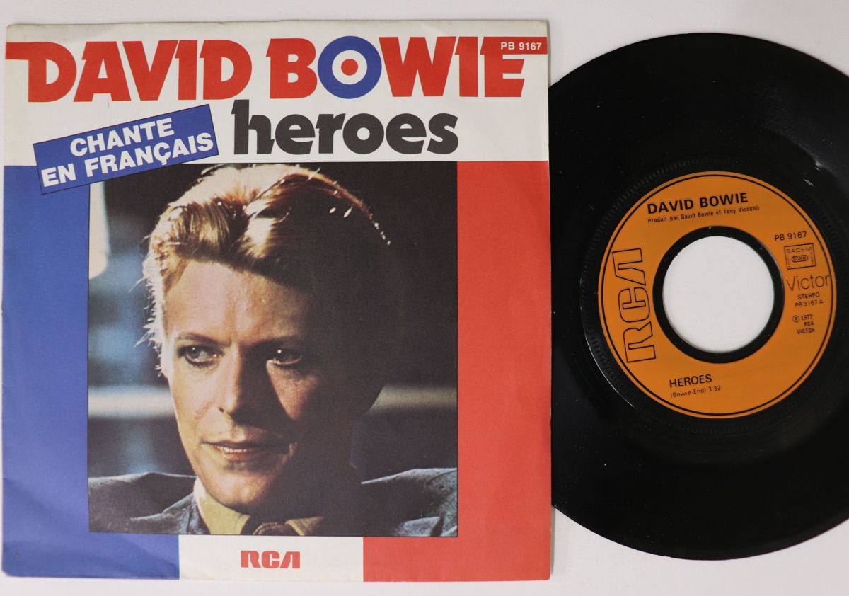 【中古】仏7” David Bowie Heroes / V2 Schneider PB9167 RCA VICTOR /00080
