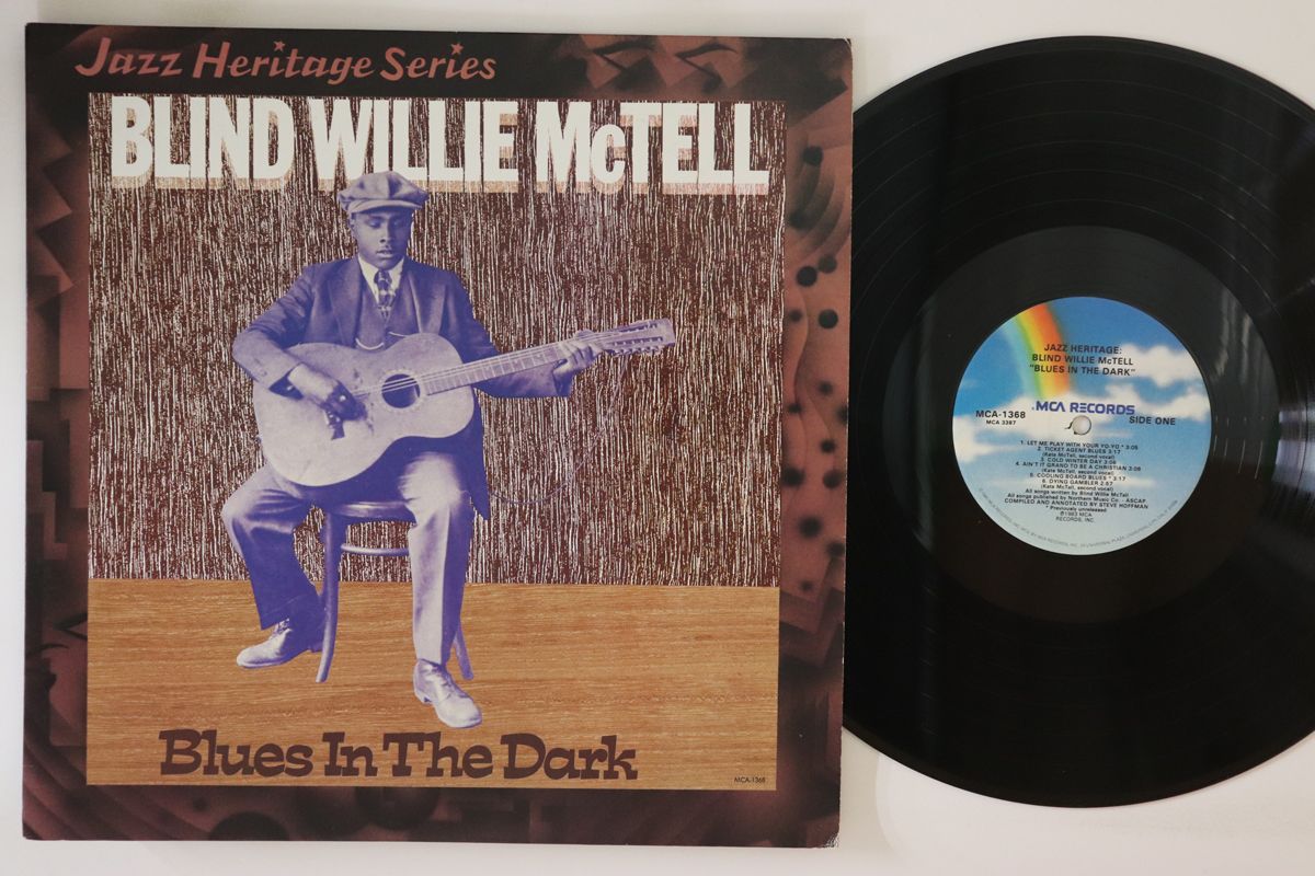 【中古】米LP Blind Willie Mctell Blues In The Dark MCA1368 MCA /00260