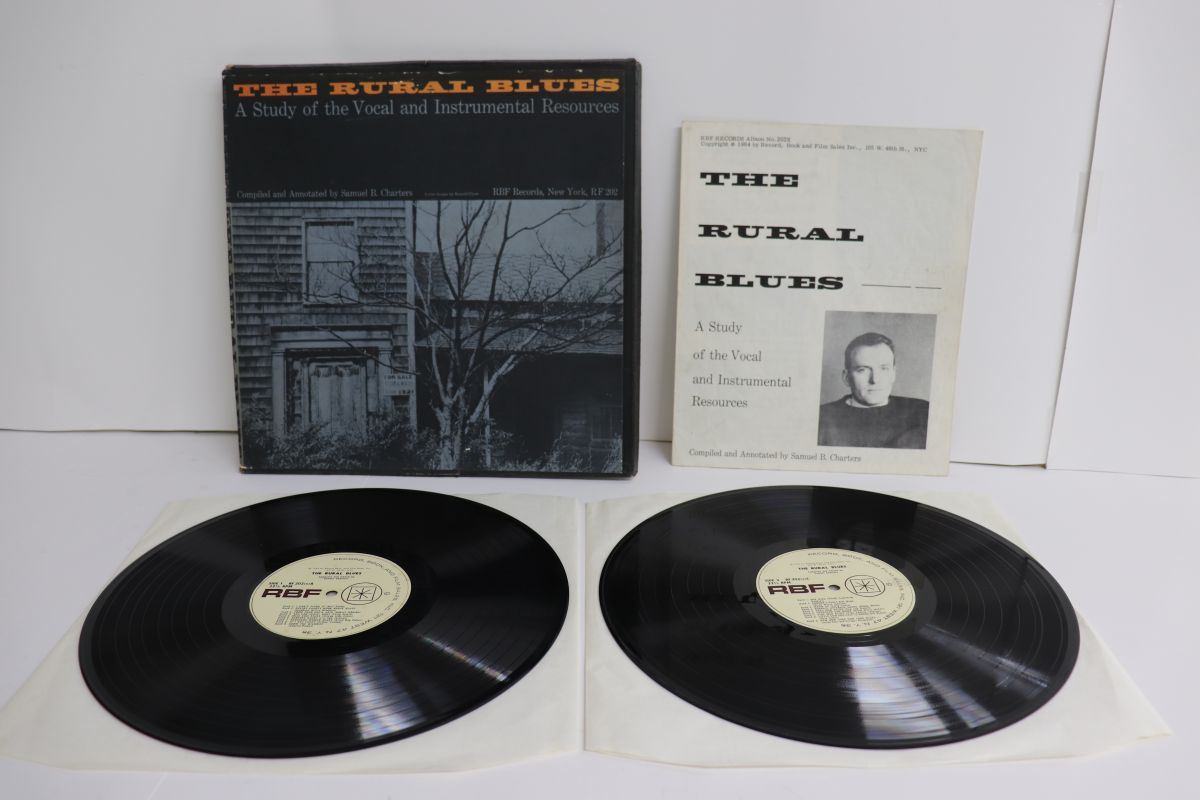 【中古】米2LP Various Rural Blues: A Study Of The Vocal And Instrumental RF202 RBF /0...