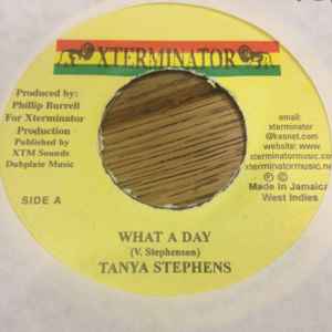 7” Tanya Stephens What A Day none XTerminator /00080