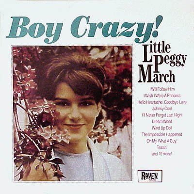 【中古】豪LP Peggy March Boy Crazy! RVLP1017 Raven Records /00260