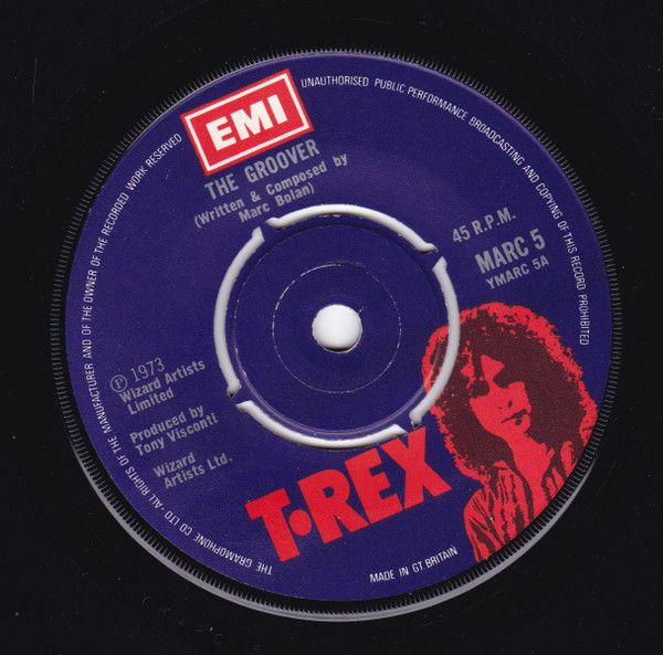 【中古】英7” T. Rex The Groover MARC5 T. REX /00080