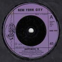 【中古】英7” New York City Happiness Is 2005008 Chelsea Records /00080