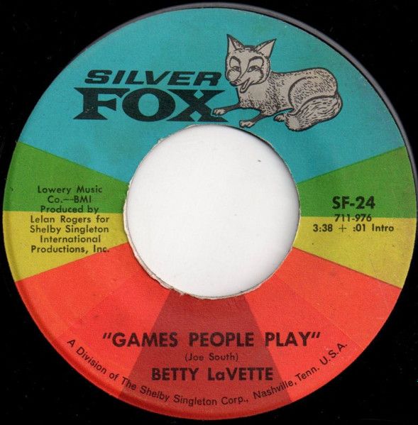 Other - 【中古】米7” Bettye Lavette Games People Play SA24 Silver Fox /00080