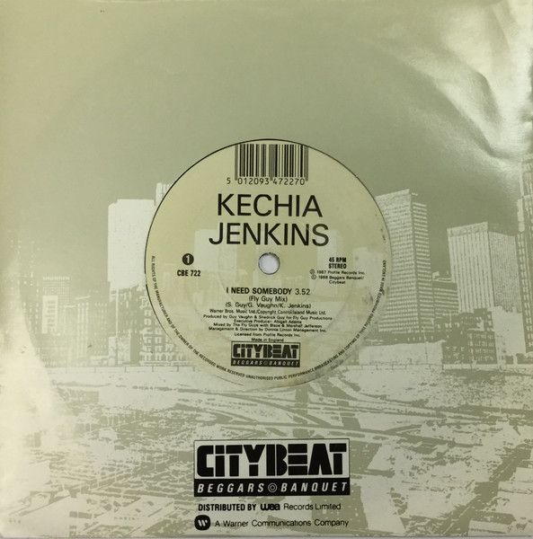 【中古】英7” Kechia Jenkins I Need Somebody CBE722 City Beat /00080
