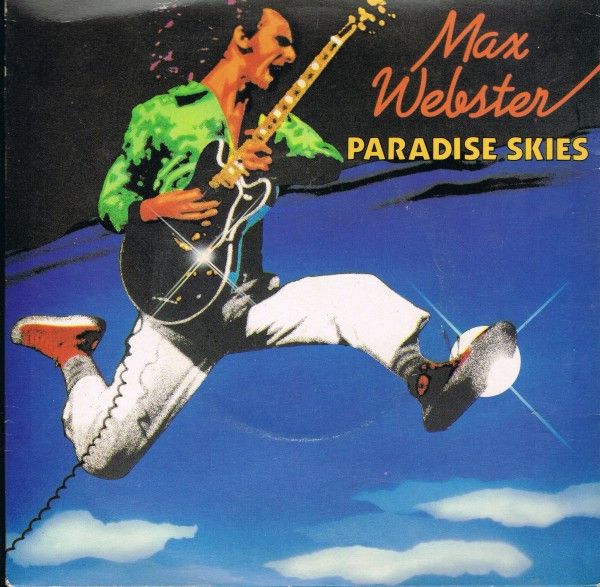【中古】英7” Max Webster Paradise Skies CL16079 Capitol Records /00080