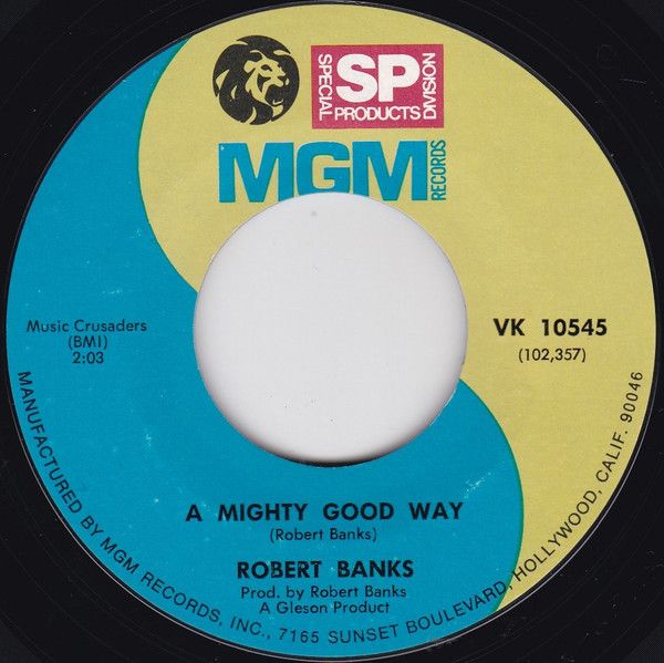【中古】米7” Robert Banks A Mighty Good Way / Smile VK10545 MGM Records /00080