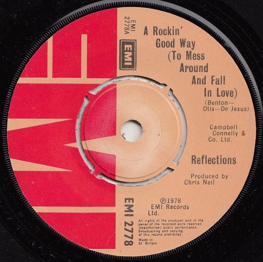 【中古】英7” Reflections A Rockin Good Way (To Mess Around And Fall In Love) EMI2778 EMI /00080