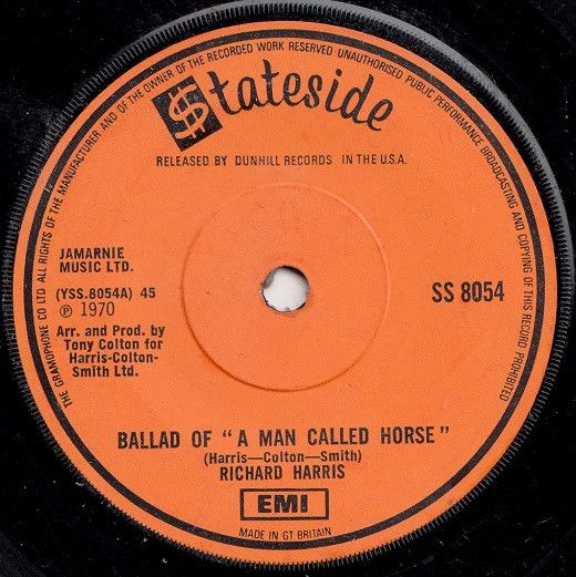英7” Richard Harris Ballad Of ”A Man Called Horse” SS8054 Stateside /00080