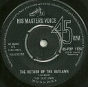 【中古】英7” Outlaws The Return Of The Outlaws 45POP1124 His Masters Voice /00080