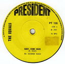 【中古】英7” Equals Baby Come Back PT135 President Records /00080