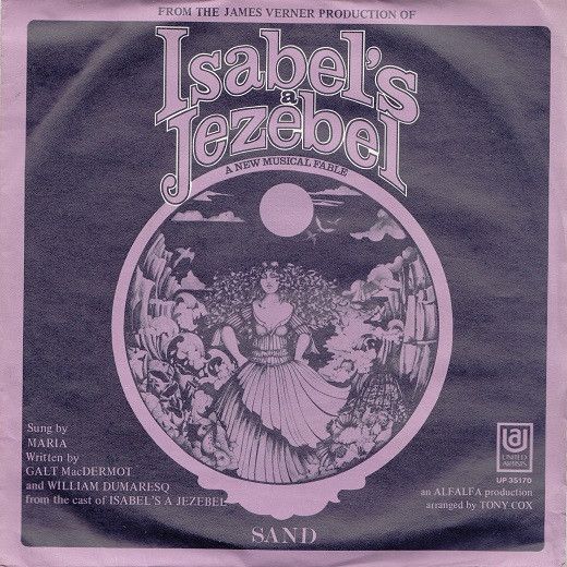 【中古】7” Maria Popkiewicz Sand / Use My Name　UP35170 United Artists UK Vinyl /00080