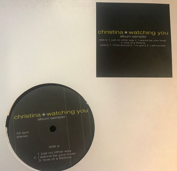 【中古】12” Christina Undhjem Watching You Album Sampler NONE Not On Label /00250