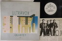 【中古】LP Ultravox Quartet WWS81531PROMO CHRYSALIS プロモ /00260(2)