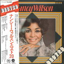 【中古】LP Nancy Wilson Best20 ECS90008 CAPITOL /00260