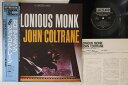 【中古】LP Thelonious Monk With John Coltrane VIJ119 JAZZLAND Japan Vinyl /00260