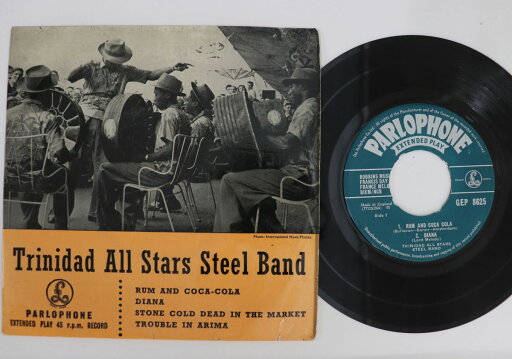 【中古】7” Trinidad All Stars Steel Band Trinidad All GEP8625 PARLOPHONE UK Vinyl /00080 【中古】7” Trinidad All Stars Steel Band Trinidad All GEP8625 PARLOPHONE UK Vinyl /00080