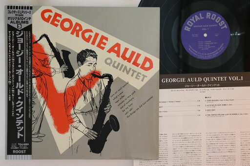 【中古】LP Georgie Auld Quintet Georgie Auld Quintet Vol.1 TOJJ6023 ROOST Japan Vinyl /00260 【中古】LP Georgie Auld Quintet Georgie Auld Quintet Vol.1 TOJJ6023 ROOST Japan Vinyl /00260