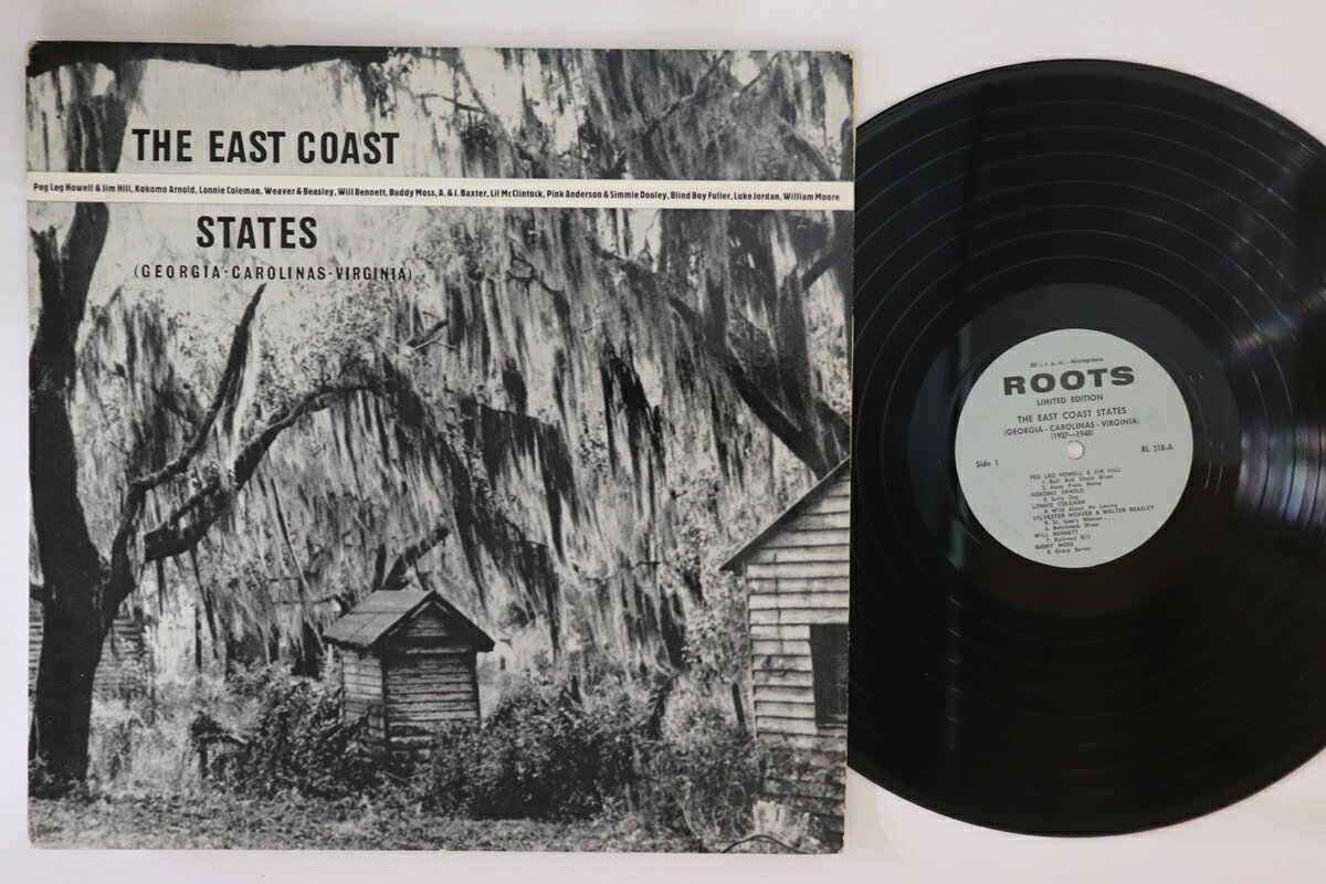 【中古】オーストリアLP Various East Coast States (Georgia - Carolinas - Virginia) RL318 ROOTS /00260