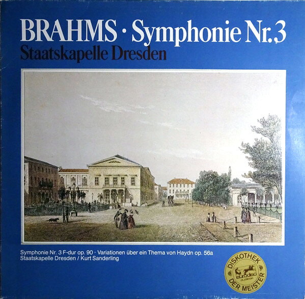 LP Brahms, Staatskapelle Dresden, Sinfonie Nr. 3 F-dur Op. 90 / Haydn-Variationen Op. 27157XAK EURODISC /00260