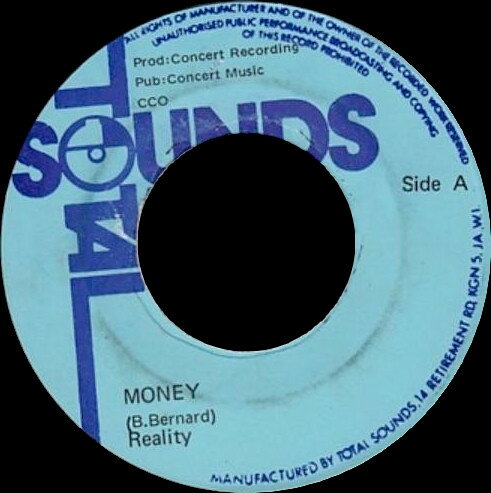 7” Reality Money NONE Total Sounds /00080