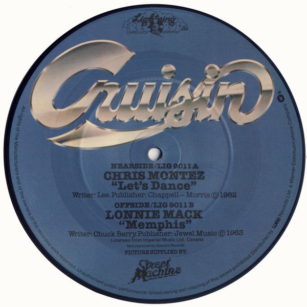 艺人名: E - 【中古】英7” Chris Montez / Lonnie Mack Lets Dance / Memphis LIG9011 Lightning Records /00080