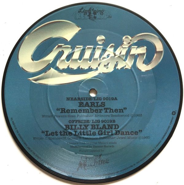 【中古】英7” Earls / Billy Bland Remember Then / Let The Little Girl Dance LIG9019 Lightning Records /00080