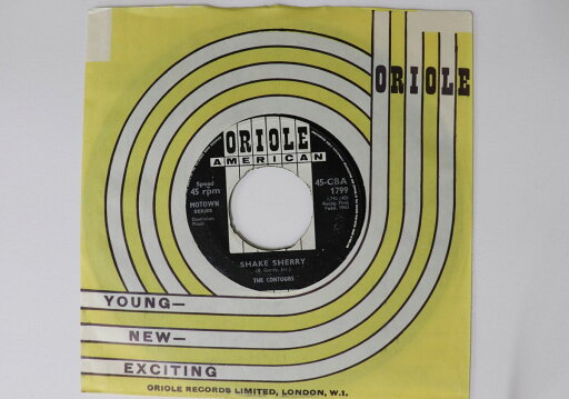 【中古】7” Contours Shake Sherry 45CBA1799 ORIOLE AMERICAN UK Vinyl /00080 【中古】7” Contours Shake Sherry 45CBA1799 ORIOLE AMERICAN UK Vinyl /00080