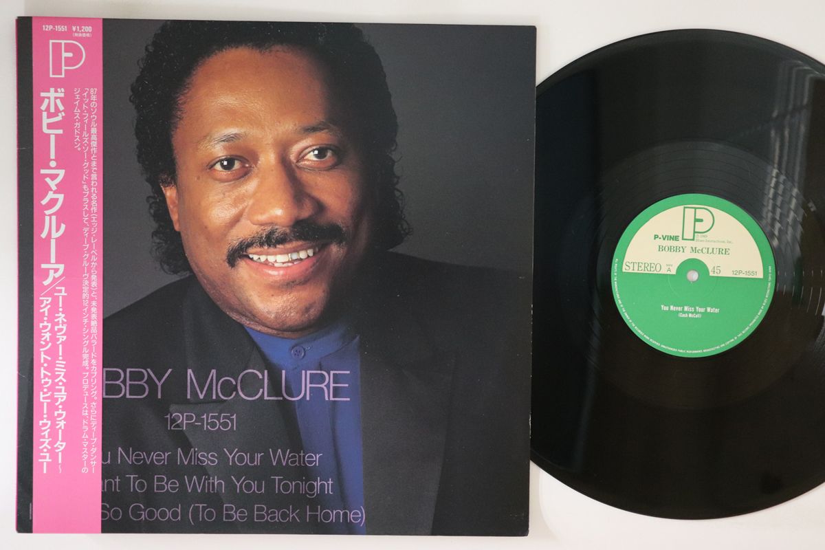š12 Bobby Mcclure You Never Miss Your Water 12P1551 P-VINE /00250