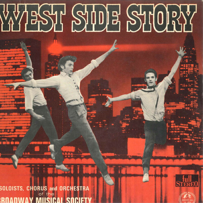 【中古】LP ブロードウェイ・ミュージカルス ウェスト・サイド物語 M2254 CONCERT HALL /00260