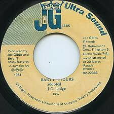 【中古】7” JC Lodge , Joe Gibbs & The Pro Baby Im Yours NONE Joe Gibbs Ultra Soun /00080