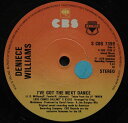 【中古】英7” Deniece Williams Ive Got The Next Dance SCBS7399 CBS /00080(2)