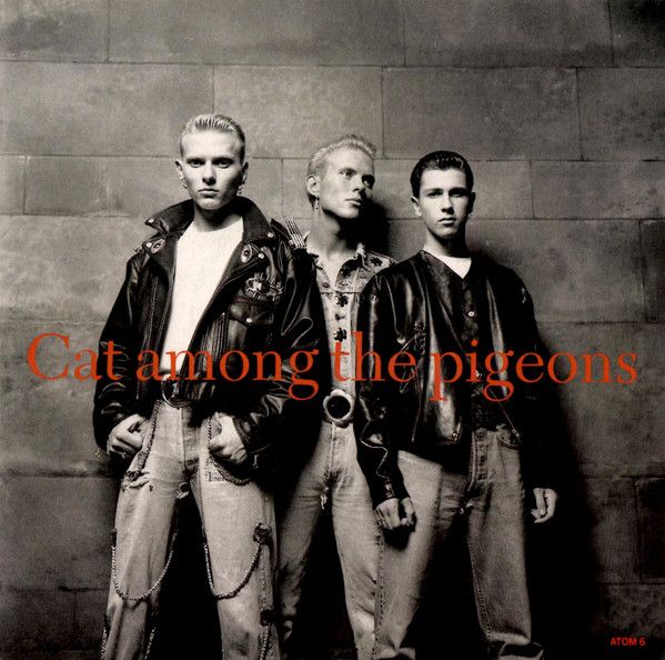 【中古】英7” Bros Cat Among The Pigeons / Silent Night ATOM6 CBS /00080