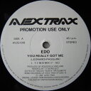 【中古】12” Edo You Really Got Me (Remix) AVJS1018 Avex Trax /00250