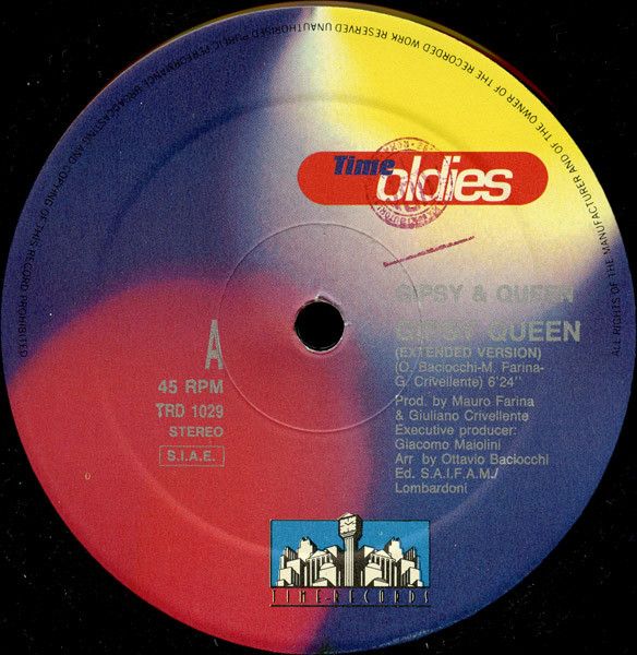 【中古】伊12” Gipsy &amp; Queen Gipsy Queen / Gipsy Queen (Re-Edit Version) TRD1038 Time Oldies /00250