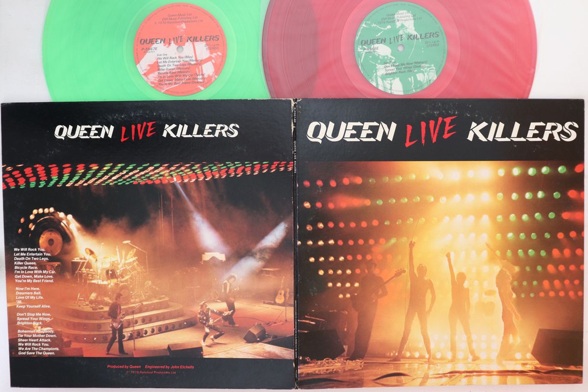 【中古】2LP Queen Live Killers P55678 ELEKTRA /00660