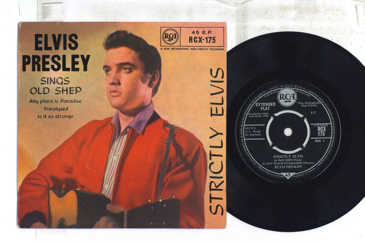 ・アーティスト Elvis Presley ・タイトル Strictly Elvis ・レーベル・型番 RCA RCX175 ・フォーマット 7インチレコード ・コンディション(盤) 良い (VG+) ・コンディション(ジャケット) 可 (VG) ・コンディション(帯) オビなし ・特記事項 【カバー破れ】 実際に発送される商品の画像です 【ご購入前に必ずご確認ください】 ・本店サイト(www.recordcity.jp)とは価格、送料が違います ・本店サイト、その他支店のオーダーとは同梱発送できません ・注文確定後に別の注文を頂いた場合、注文同士の同梱は致しかねます。 ・別倉庫から発送しているため、店頭受け渡しは対応しておりません ・一部商品は他の通販サイトでも販売しているため、ご注文のタイミングによっては商品のご用意ができない場合がございます。 ・土日祝日はお休みです 金曜・祝前日9時以降のご連絡またはご入金は、返答または発送が週明け・祝日明けに順次対応となります。 ・ご購入後のキャンセル不可 ご購入後のキャンセルはいかなる理由においてもお受けできません。ご了承の上、ご購入くださいませ。 ・日本郵便(ゆうパック/ゆうメール)によるお届けになります。 ・中古品であることをご理解ください 当ストアでは中古商品を主に販売しております。中古品であることをご理解の上ご購入ください。また、一部商品はRecordCityオンラインストアで試聴可能です。 ・返品について お客様のご都合による返品は一切承っておりません。 表記の内容と実際の商品に相違がある場合、また針飛び等で返品・返金をご希望される場合は、商品の到着後1週間以内にご連絡ください。商品の返送をこちらで確認後、キャンセル・返金を行います。 コンディションVG以下の商品は返品できません。プレイに影響のない表面のこすれ傷、プレス起因のノイズ盤は返品の対象外です。 【コンディション表記】 ・ほぼ新品(M-)(Like New) 完全な新品。未使用。当店ではほぼ使用しません ・非常に良い(EX)(Excellent) 中古盤として美品な状態。わずかな経年を感じるものの傷みを感じさせない、当店基準で最高の状態 ・良い(VG+)(Very Good Plus) 丁寧に扱われた中古品で、軽い使用感がみられる。 ・可(VG)(Acceptable) 使い込まれた中古品で、「良い」よりもさらに使用感がみられる。 ・悪い(VG-)(Bad) 状態が悪いアイテム。使用の保障はなく、再生不可、針飛び、目立つノイズがあるかもしれない。状態によるクレーム不可。返品不可。 ・非常に悪い(G)(Very Bad) 「悪い」よりさらに状態が悪いアイテム。使用の保障はなく、再生不可、針飛び、目立つノイズがあるかもしれない。状態によるクレーム不可。返品不可。 ・ジャンク(Fair)(Junk/Fair) 割れている、反っている、水ダメージがある、カビ、ジャケットが分離している、ひどい書き込み、ひどい擦れなど最低の状態。使用の保障はなく、再生不可、針飛び、目立つノイズがあるかもしれない。状態によるクレーム不可。返品不可。 ・ジャンク(Poor)(Junk/Poor) 割れている、反っている、水ダメージがある、カビ、ジャケットが分離している、ひどい書き込み、ひどい擦れなど最低の状態。使用の保障はなく、再生不可、針飛び、目立つノイズがあるかもしれない。状態によるクレーム不可。返品不可。