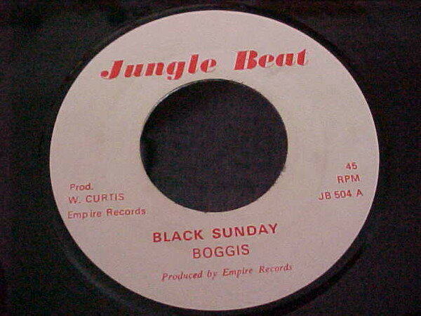 【中古】英7” Buggis / Faybian Black Sunday / Tribulation JB504 Jungle Beat /00080