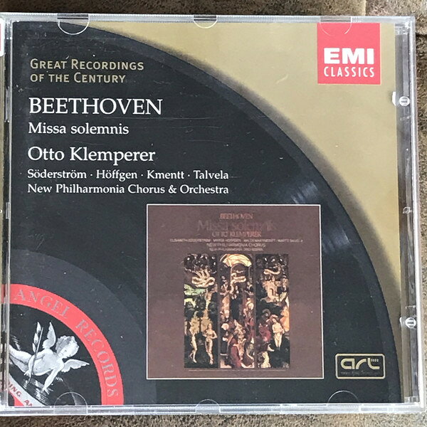 CD Beethoven, Soderstrom, Npoc, K Missa Solemnis 724356754720 EMI Classics /00110