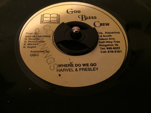 Artist Name: M - 【中古】7” Harvel & Presley Where Do We Go NONE God Bless Crew /00080