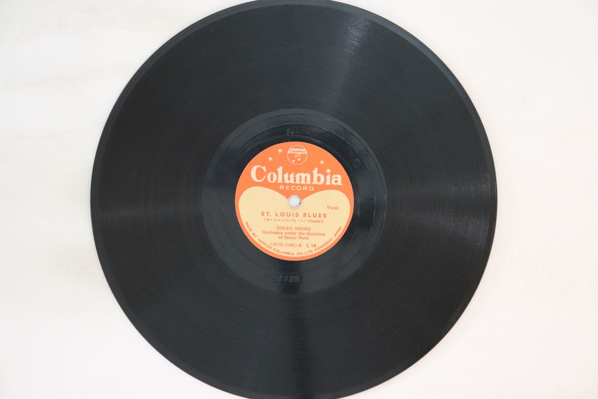 【中古】78RPM/SP Dinah Shore St, Louis Blues / So In Love L18 COLUMBIA /00500