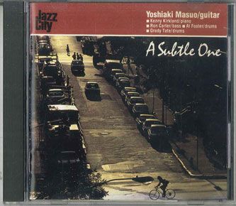 CD Yoshiaki Masuo A Subtle One PCCY00292 Jazz City /00110